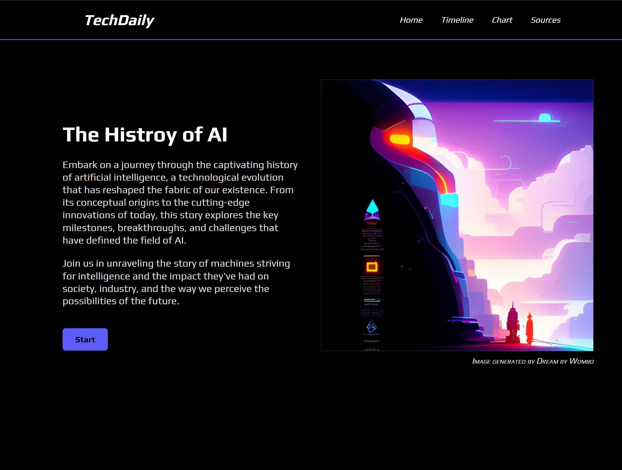 The History of AI_Homepage